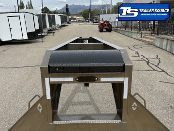 8.5x35 Diamond C FMAX-HDT 212 Gooseneck Hydraulic Dovetail Equipment Trailer - 25.9K GVWR - ABS Brakes, Hydraulic Jack(s)