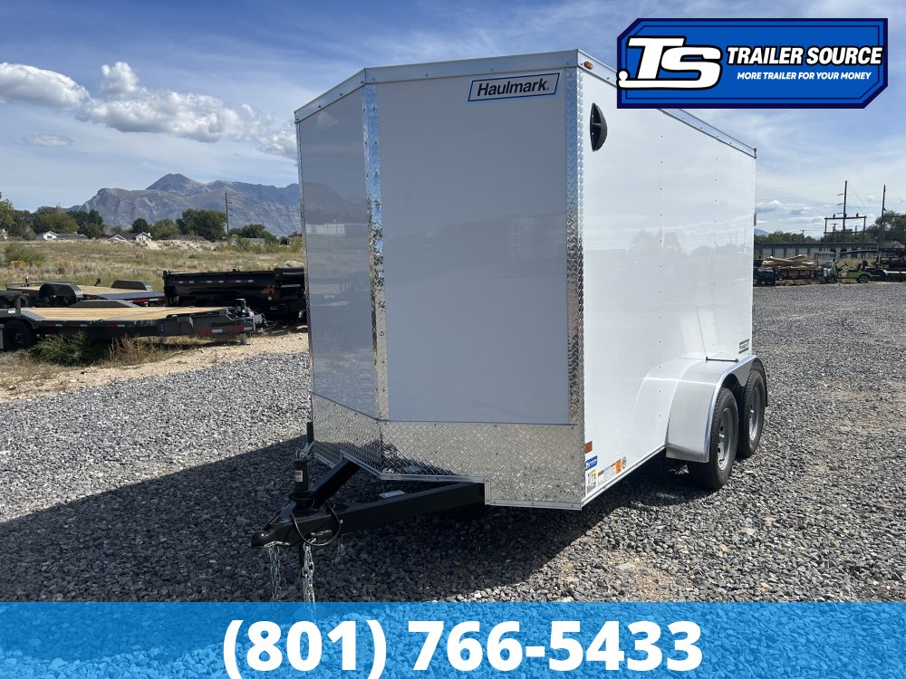 6x12 Haulmark Passport Enclosed Cargo Trailer - 6'6" Interior - 7K GVWR - .080 PolyCor