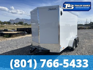 6x12 Haulmark Passport Enclosed Cargo Trailer - 6'6" Interior - 7K GVWR - .080 PolyCor