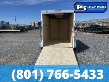 6x12 Haulmark Passport Enclosed Cargo Trailer - 6'6" Interior - 7K GVWR - .080 PolyCor