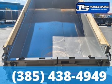 5x10 Diamond C GDT Dump Trailer - 7K GVWR - Board Brackets