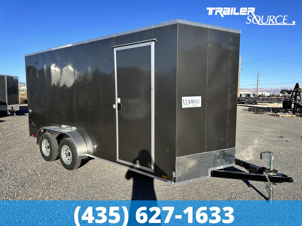 7x16 Look ST 7'0" Interior 7K Tandem Axle Enclosed Cargo