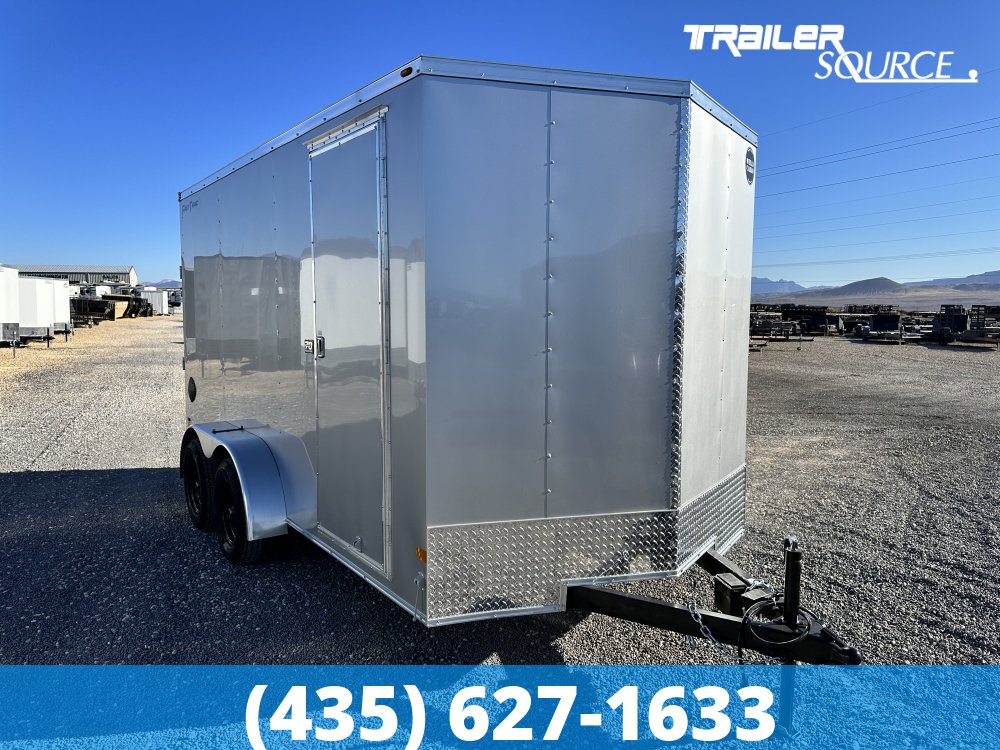 7x14 Wells Cargo FastTrac 7'0" Interior 7K Tandem Axle Enclosed Cargo