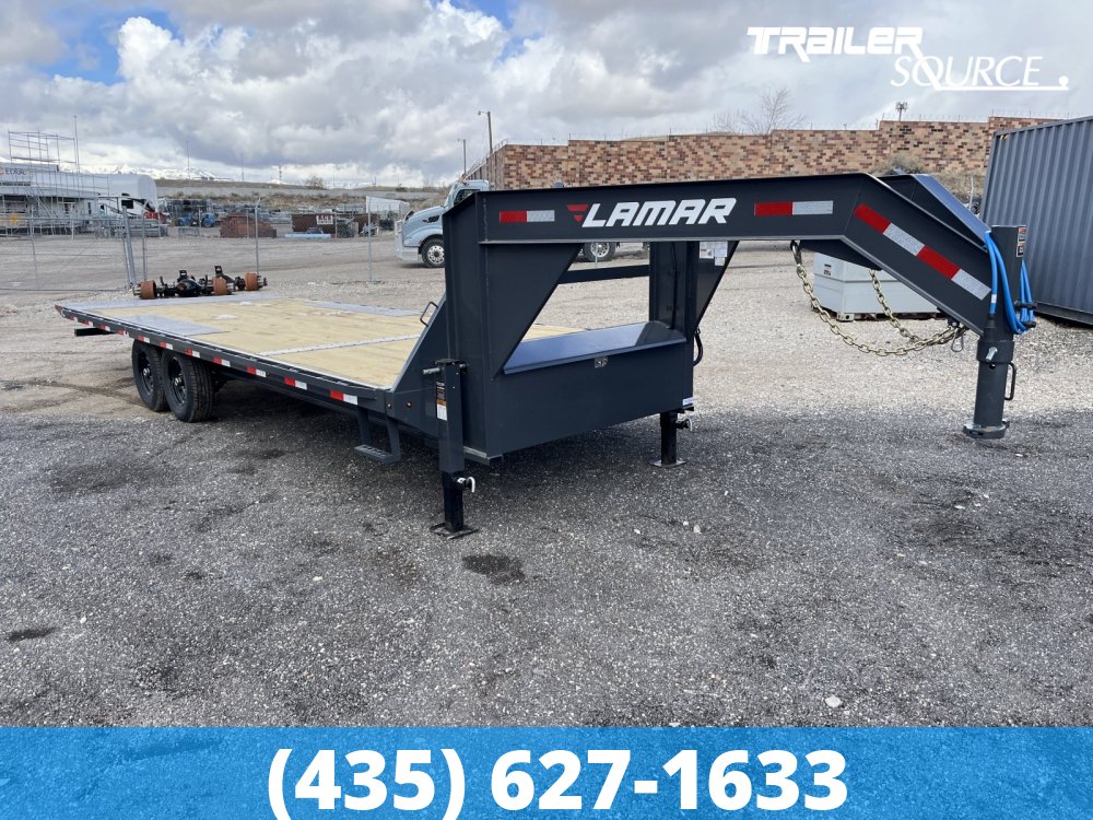 8.5x24 Lamar FA Deckover Tilt 14K Deckover Tilt Trailer
