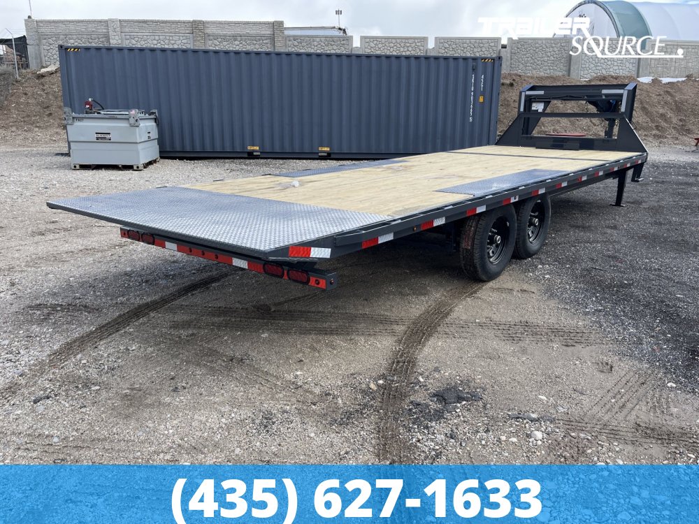 8.5x24 Lamar FA Deckover Tilt 14K Deckover Tilt Trailer