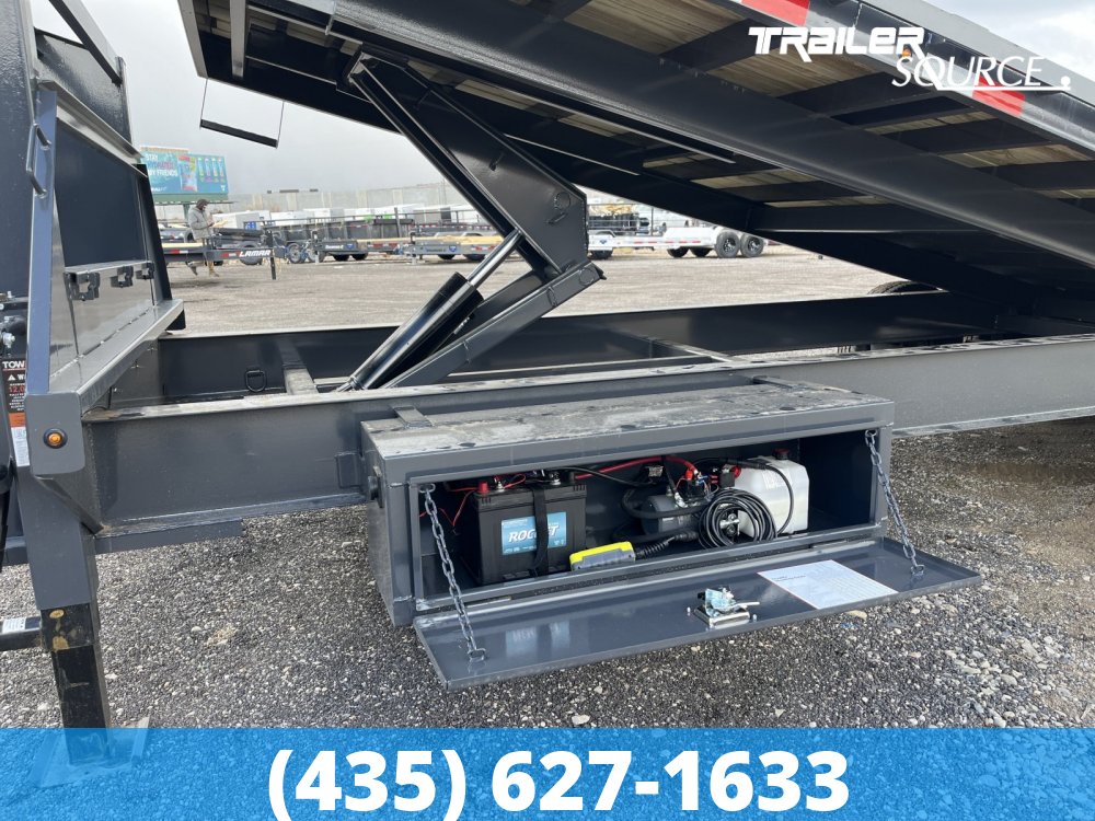 8.5x24 Lamar FA Deckover Tilt 14K Deckover Tilt Trailer