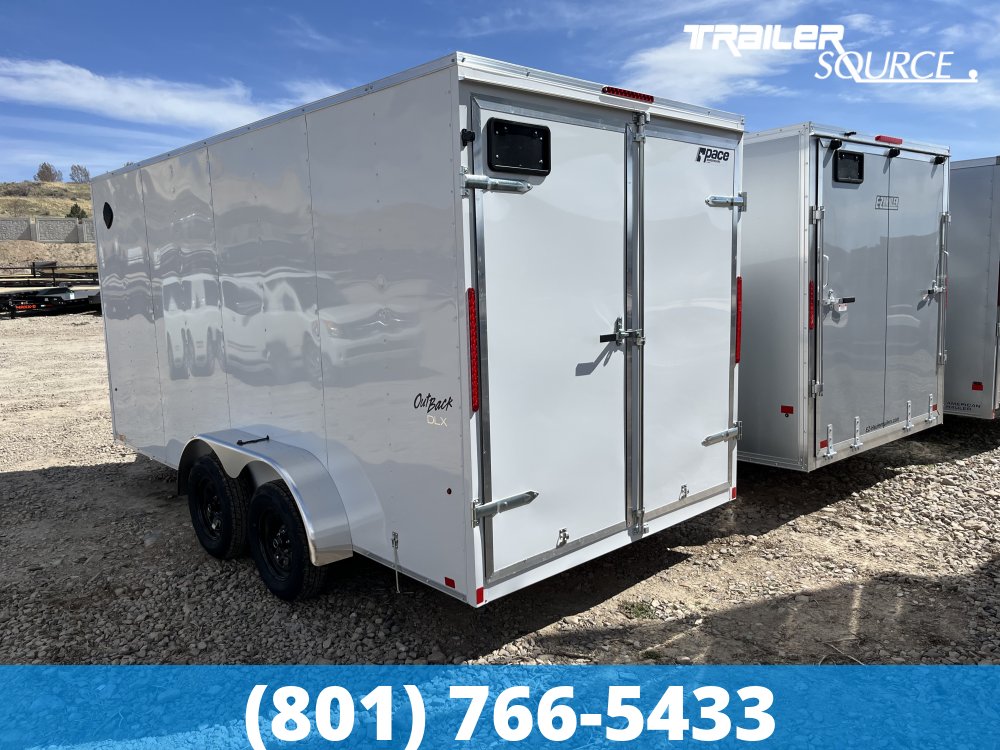 7x16 Pace American  7'0" Interior 7K Tandem Axle Enclosed Cargo