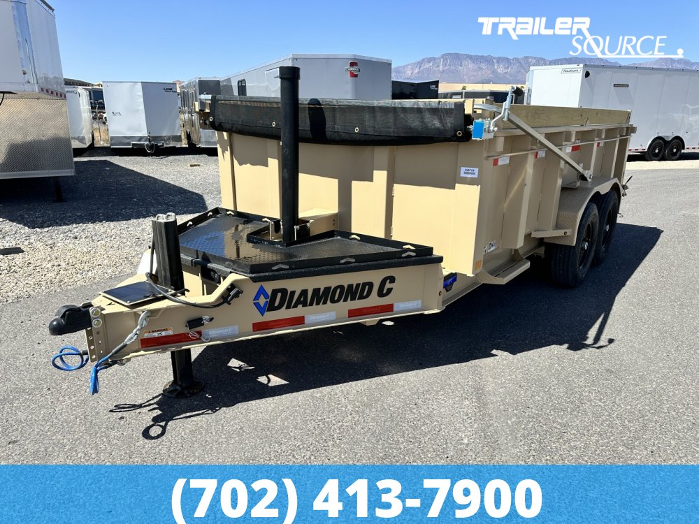 7x14 Diamond C LPT 207 Pacesetter 15K Dump