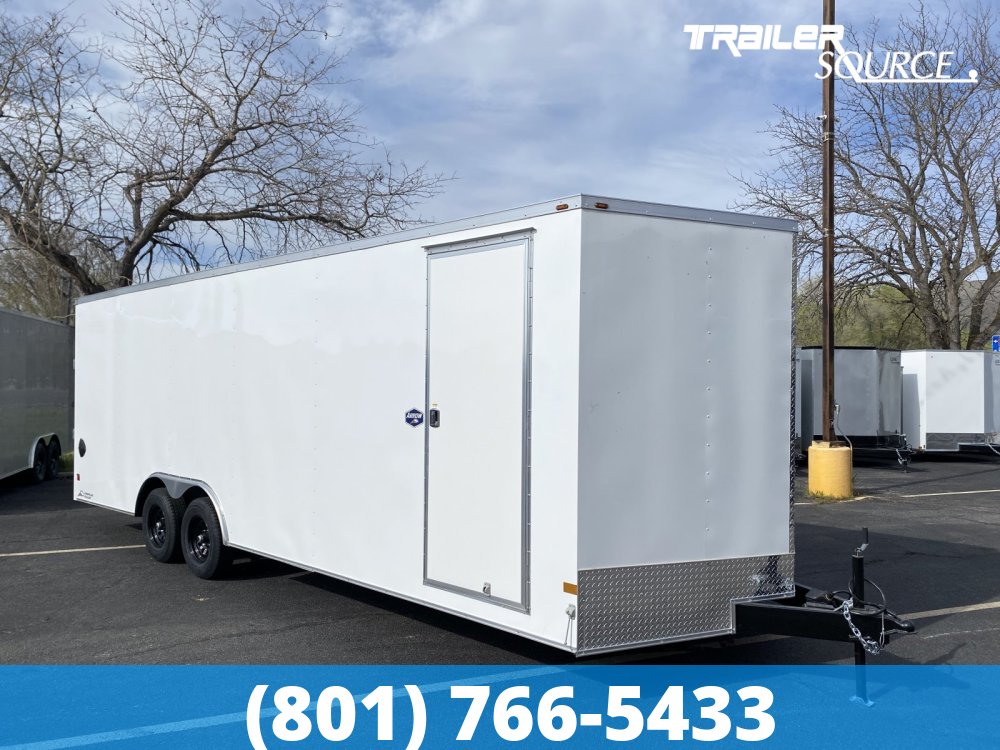8.5x24 American Hauler Arrow Deluxe 7'0" 10K Tandem Axle Enclosed Cargo