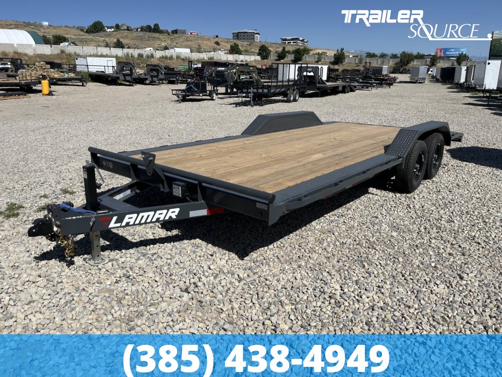 8.5x20 Lamar CC WideBody Drive Over Fenders 10K Car Hauler