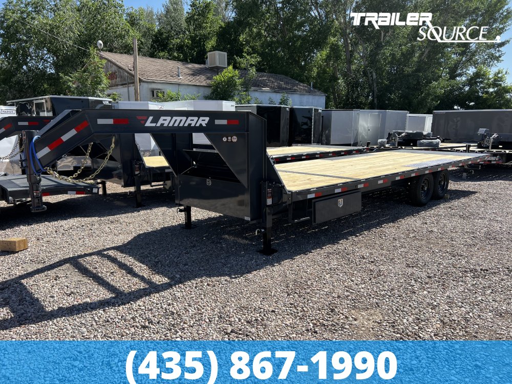 8.5x26 Lamar FA 15K Gooseneck Deckover Tilt