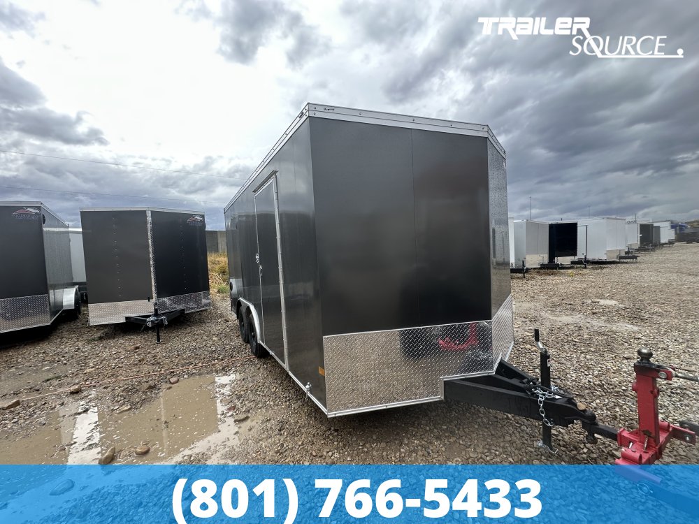 8.5x16 American Hauler Night Hawk 7'0" 7K Tandem Axle Enclosed Cargo