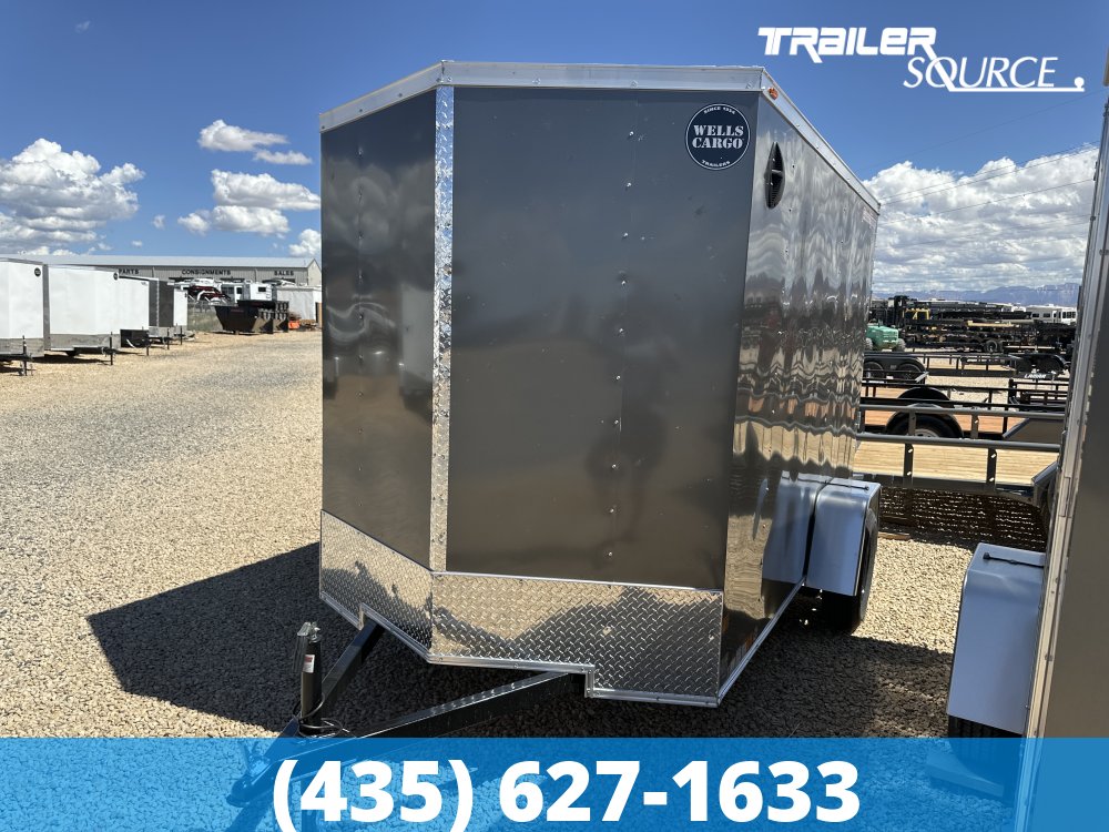 6x10 Wells Cargo Fast Trac Deluxe 6'6" Interior Single Axle Enclosed Cargo