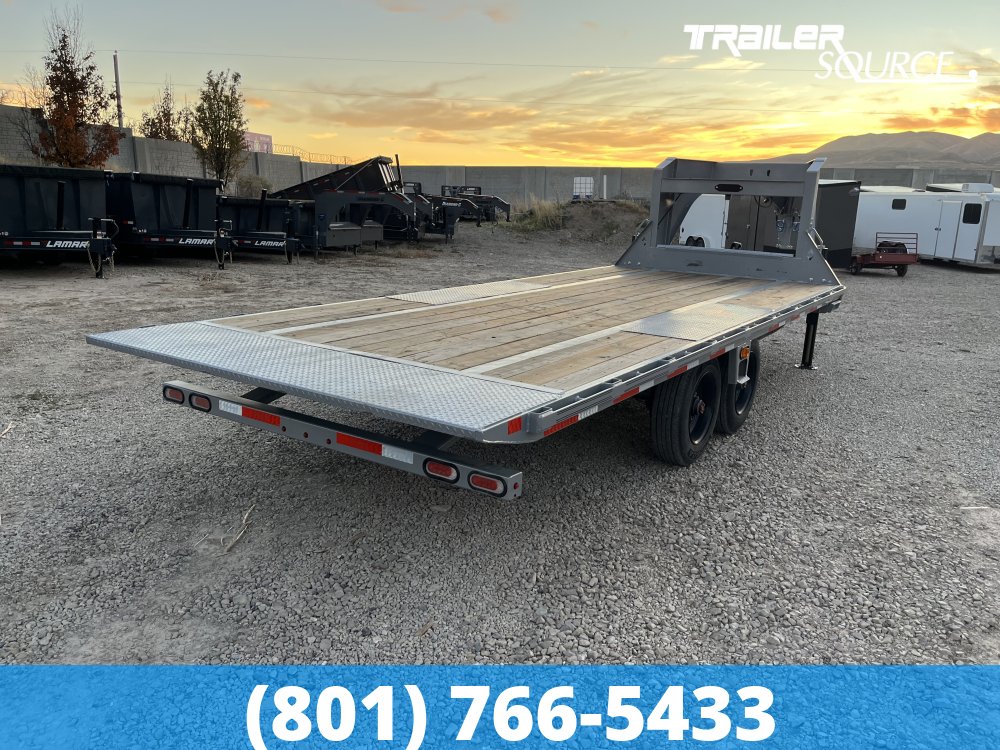 8.5x20 Diamond C DET-GN 210 Gooseneck Deckover Tilt