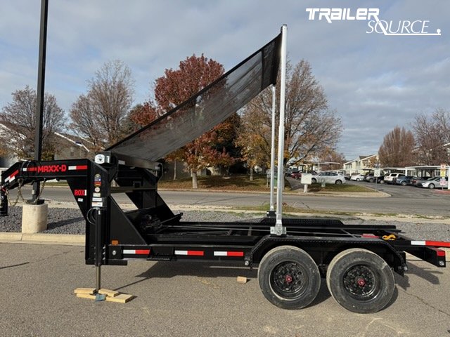 7x14 Maxx-D ROX Gooseneck Roll Off Trailer