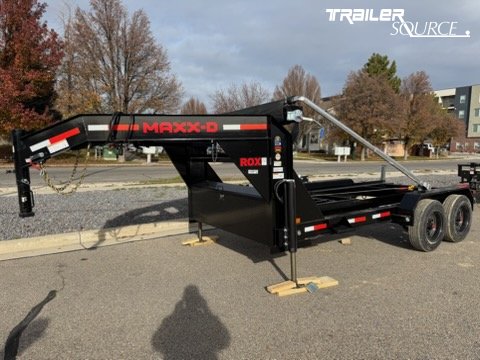 7x14 Maxx-D ROX Gooseneck Roll Off Trailer
