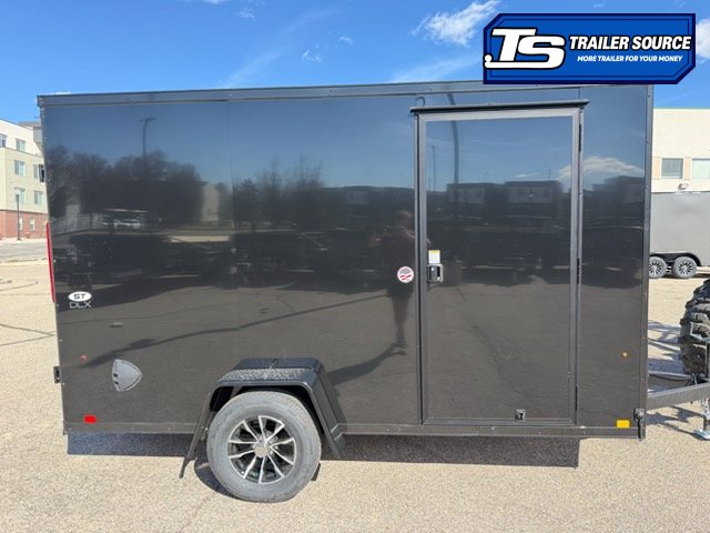 6x12 Look ST DLX Enclosed Cargo Trailer - 6'6" Interior - 3.5K GVWR - .080 PolyCor, Alloy Wheels, Black Out Package