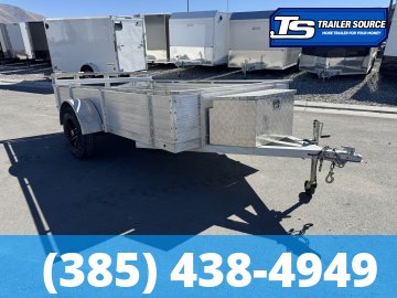 6x10 Paraiso  Utility Trailer - 3.5K GVWR - Alloy Wheels, Ramp Gate, Tongue Box
