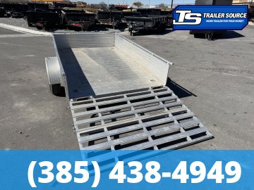 6x10 Paraiso  Utility Trailer - 3.5K GVWR - Alloy Wheels, Ramp Gate, Tongue Box
