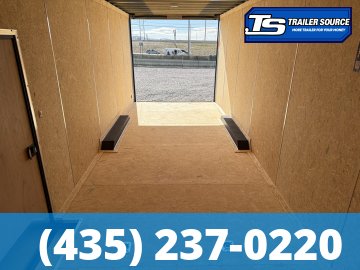 8.5x24 Look Element SE Enclosed Cargo Trailer - 7'6" Interior - 10K GVWR - .080 PolyCor, Alloy Wheels, Black Out Package, Drive Over Wheel Boxes