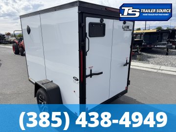 5x8 Look ST DLX Enclosed Cargo Trailer - 5'6" Interior - 3.5K GVWR - .080 PolyCor, Alloy Wheels, Black Out Package