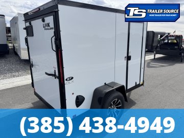 5x8 Look ST DLX Enclosed Cargo Trailer - 5'6" Interior - 3.5K GVWR - .080 PolyCor, Alloy Wheels, Black Out Package