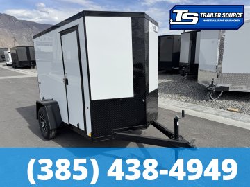 5x8 Look ST DLX Enclosed Cargo Trailer - 5'6" Interior - 3.5K GVWR - .080 PolyCor, Alloy Wheels, Black Out Package