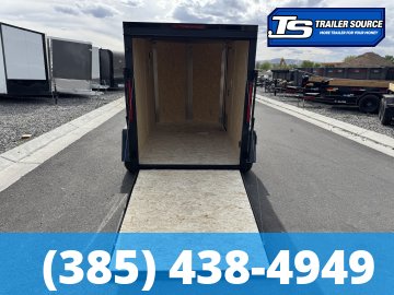 5x8 Look ST DLX Enclosed Cargo Trailer - 5'6" Interior - 3.5K GVWR - .080 PolyCor, Alloy Wheels, Black Out Package