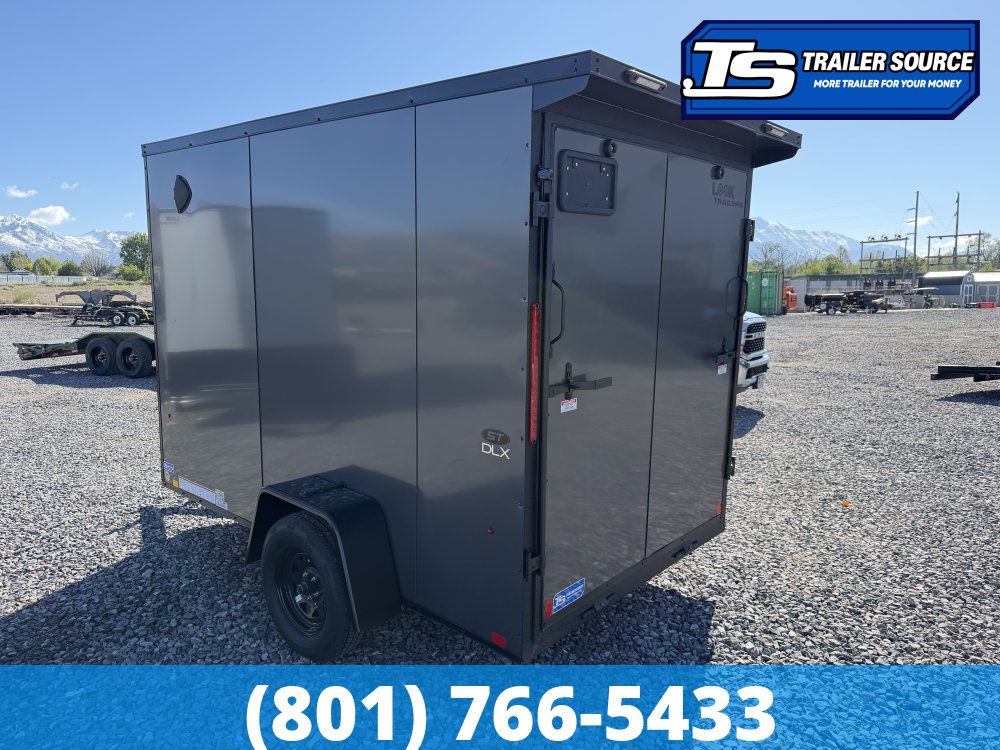 6x10 Look ST DLX Enclosed Cargo Trailer - 6'6" Interior - 3.5K GVWR -