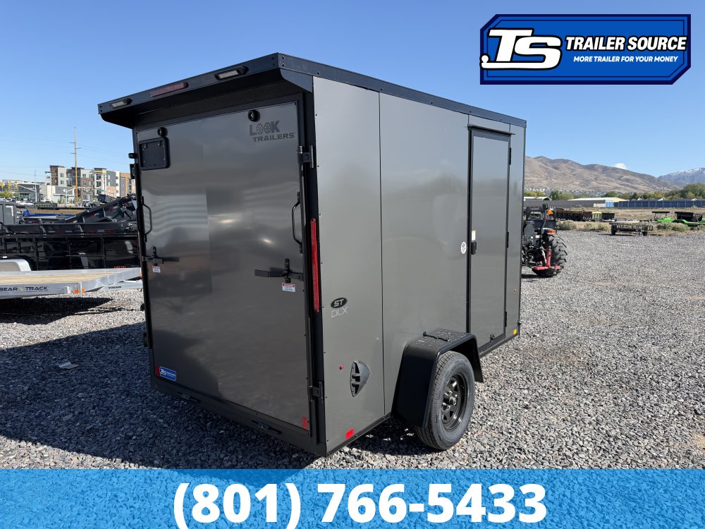 6x10 Look ST DLX Enclosed Cargo Trailer - 6'6" Interior - 3.5K GVWR -