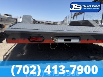 8.5x20 Lamar CC Wide Body w/ Drive Over Fenders Flatbed Car Hauler Trailer - 10K GVWR -