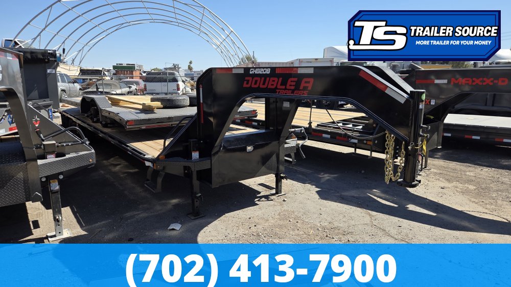 8.5x36 Double A Pro Series GHB Conqur Ramps Gooseneck Equipment