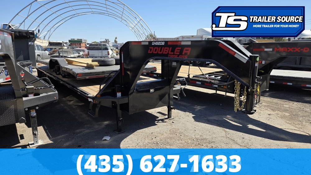 8.5x36 Double A Pro Series GHB Conqur Ramps Gooseneck Equipment