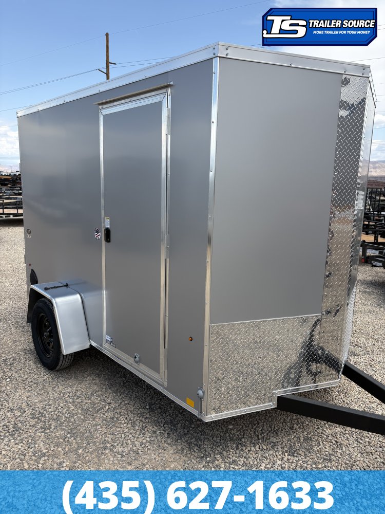 6x10 Look ST DLX Enclosed Cargo Trailer - 6'6" Interior - 3.5K GVWR - .080 PolyCor