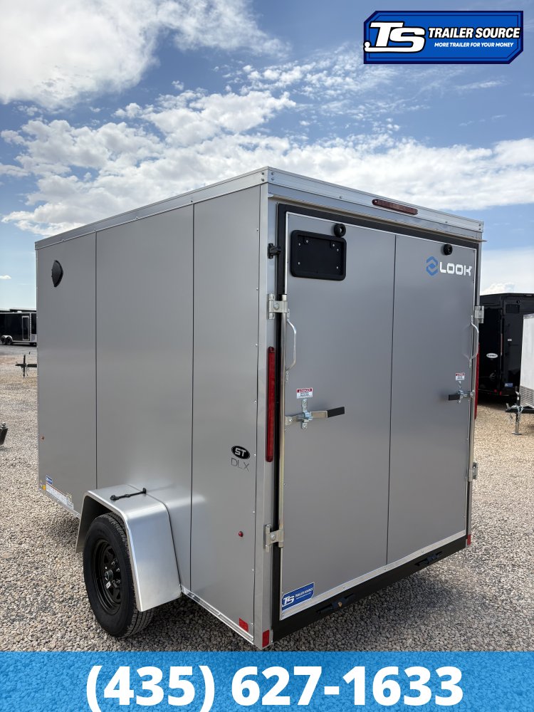 6x10 Look ST DLX Enclosed Cargo Trailer - 6'6" Interior - 3.5K GVWR - .080 PolyCor