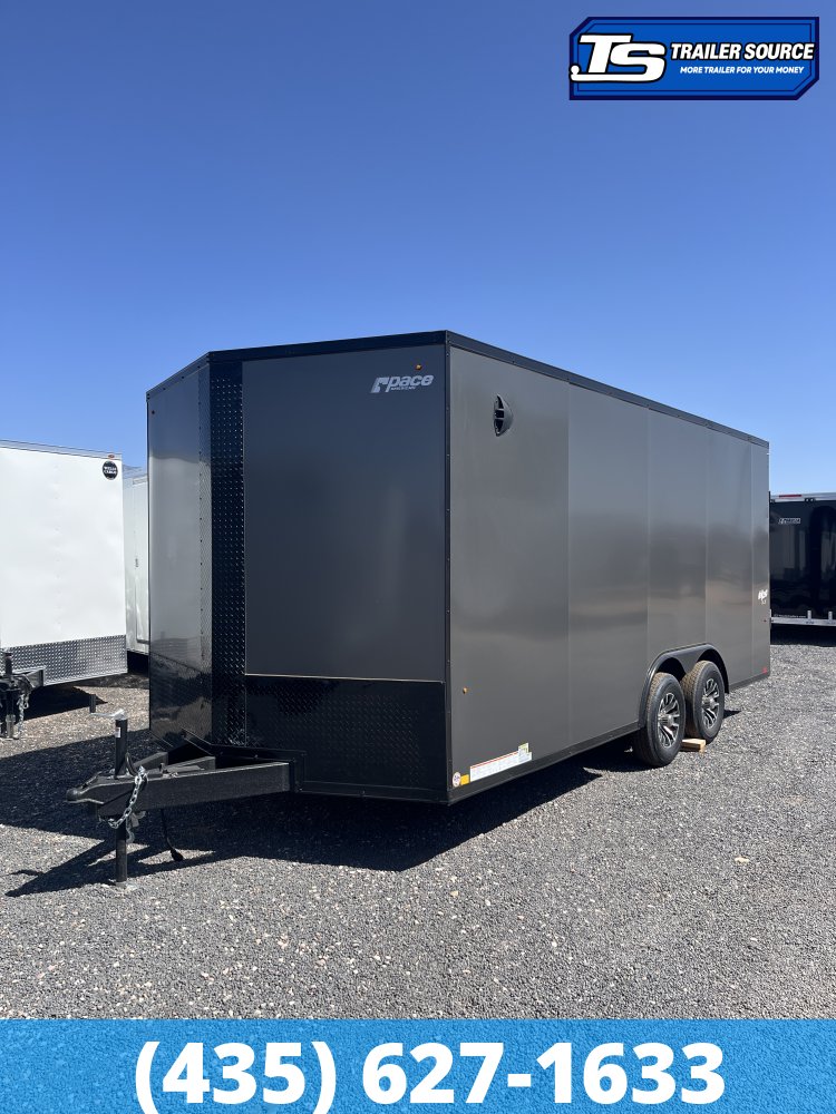8.5x18 Pace American Outback DLX Enclosed Cargo
