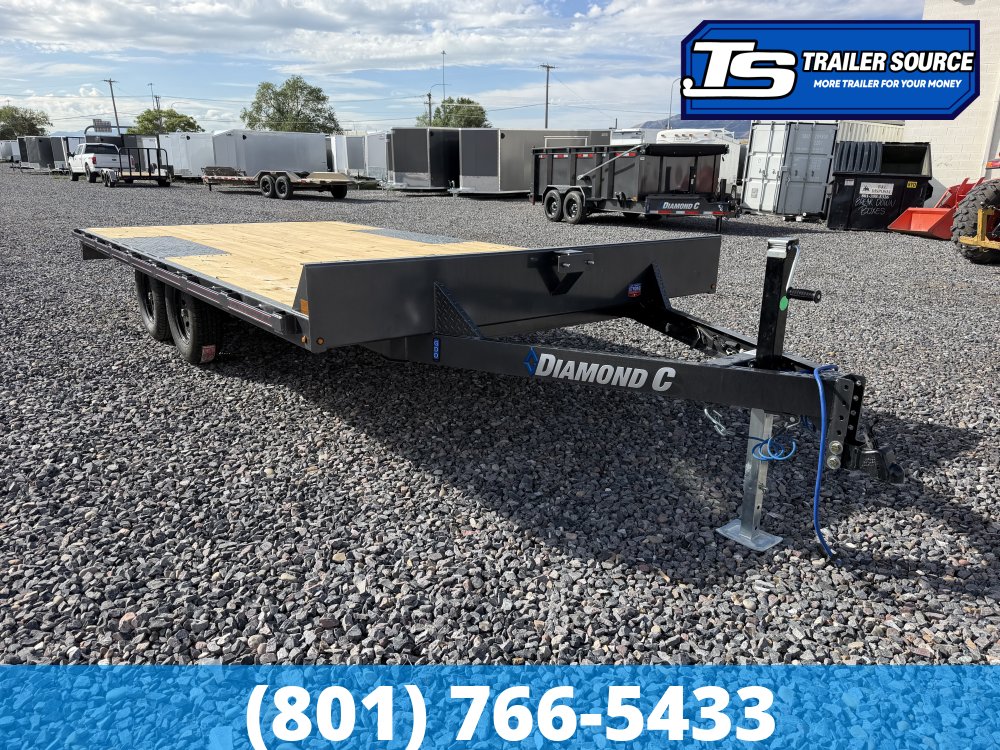 8.5x16 Diamond C GDD 235 Deckover Equipment Trailer - 7K GVWR -