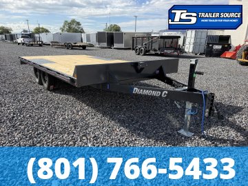 8.5x16 Diamond C GDD 235 Deckover Equipment Trailer - 7K GVWR -