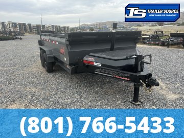 7x14 Horizon LZ7 Dump Trailer - 14K GVWR - 2 Tone Color, Telescopic
