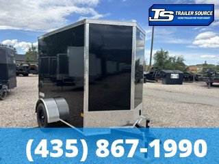 5x8 Haulmark Passport DELUXE Enclosed Cargo Trailer - 6'0" Interior - 3.5K GVWR - .080 PolyCor, Ramp Door