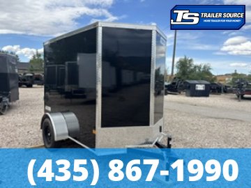 5x8 Haulmark Passport DELUXE Enclosed Cargo Trailer - 6'0" Interior - 3.5K GVWR - .080 PolyCor, Ramp Door