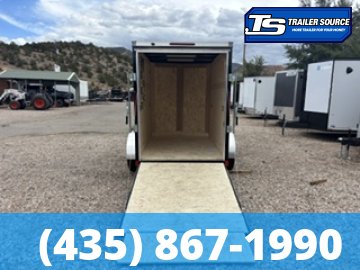 5x8 Haulmark Passport DELUXE Enclosed Cargo Trailer - 6'0" Interior - 3.5K GVWR - .080 PolyCor, Ramp Door