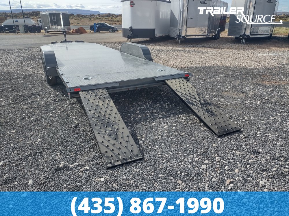 2023 Diamond C Gtf 7x22 10k Car Hauler Trailer Full Steel Floor Slide Out Ramps 8860