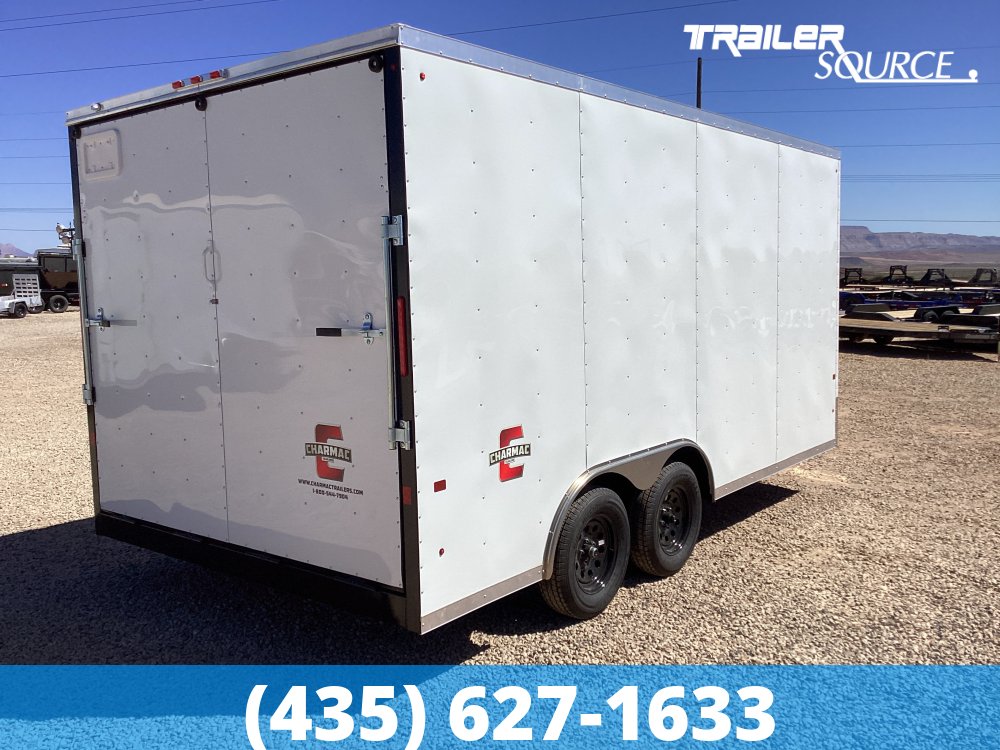 8.5x16 Charmac Atlas 7'0" Interior 7K Enclosed Cargo