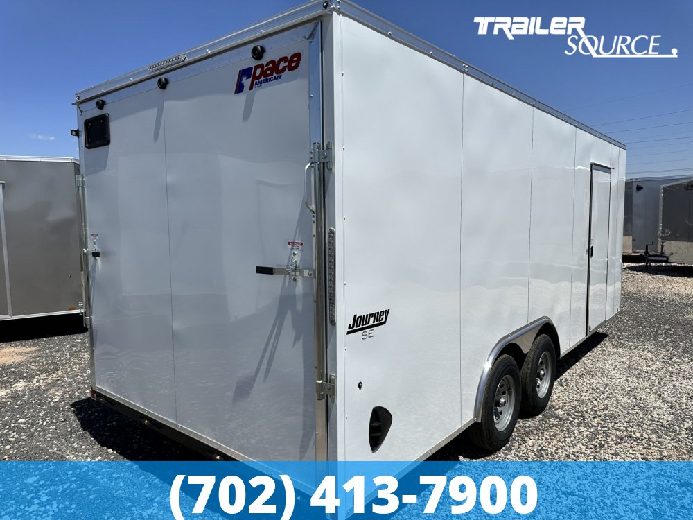 8.5x20 Pace American JOURNEY SE 7'0" Interior 10K Tandem Axle Enclosed Cargo