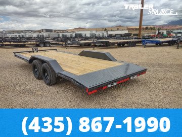 8.5x20 Lamar Car Hauler 10K Car Hauler Trailer