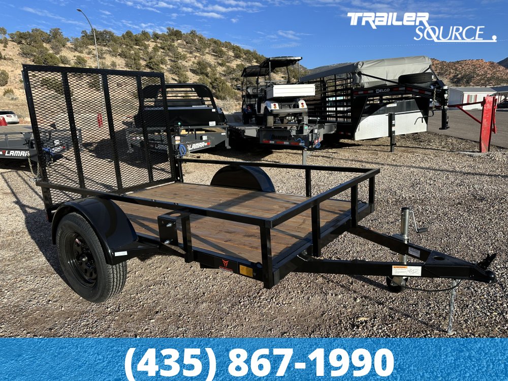 5x8 Built MAX Series Single Axle Utility