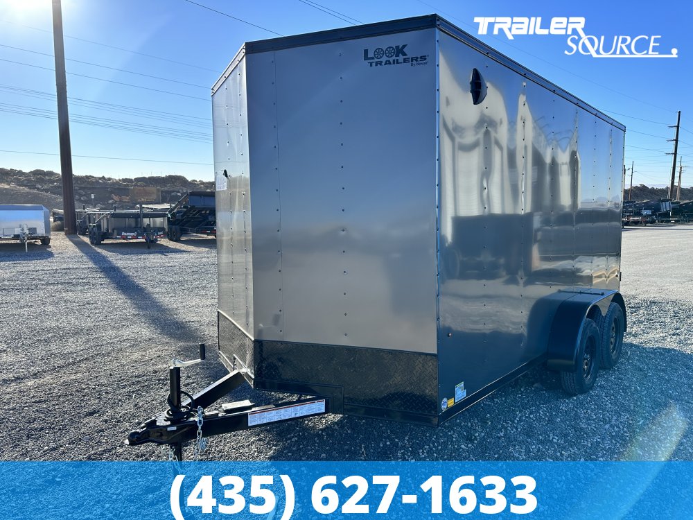 7x14 Look ST DLX 7'0" Interior 7K Tandem Axle Enclosed Cargo