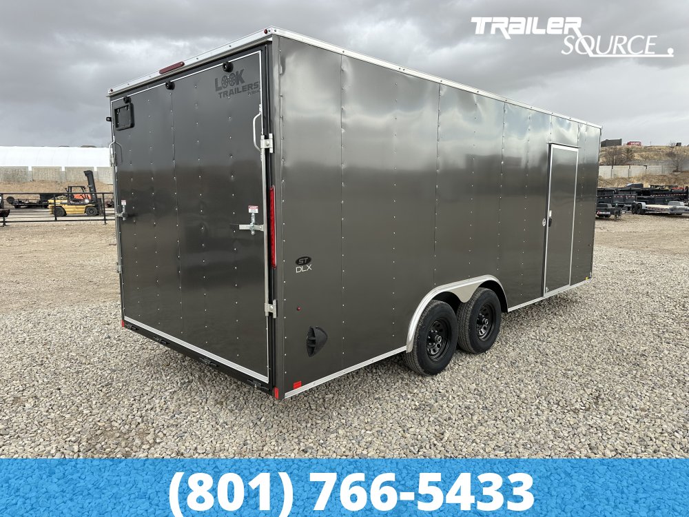 8.5x20 Look ST DLX 7'0" Interior 10K Tandem Axle Enclosed Cargo