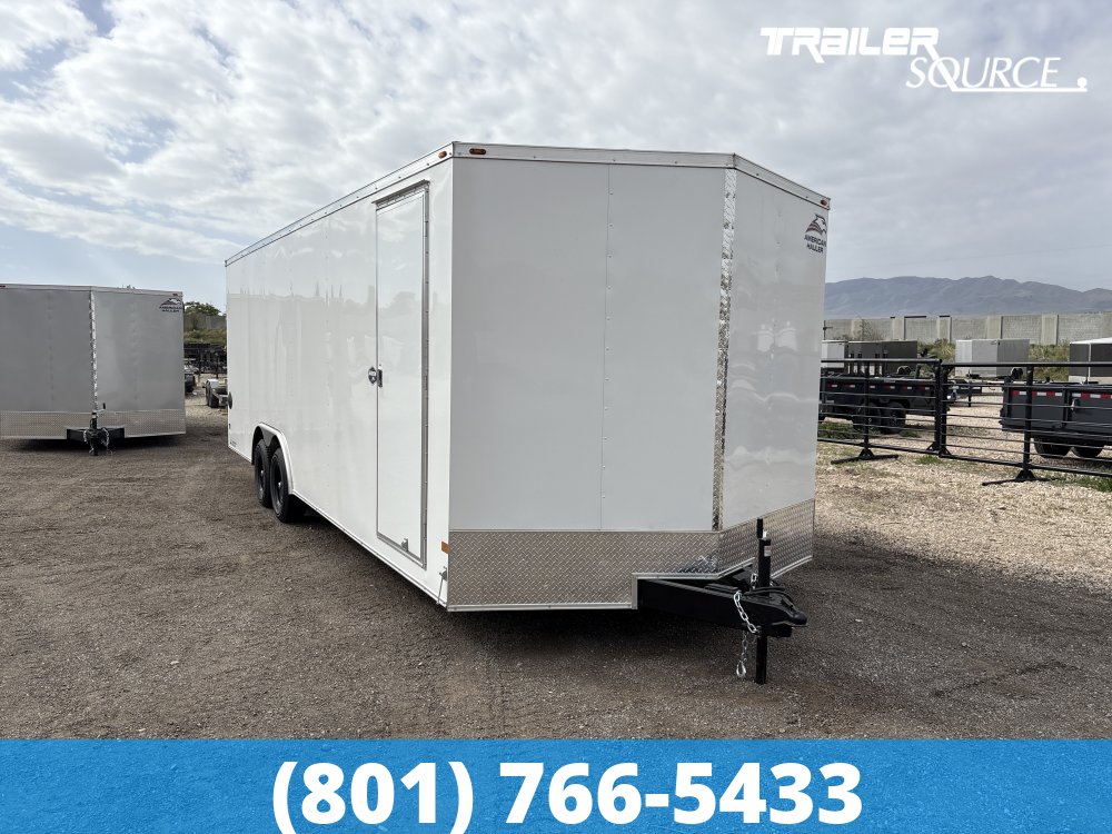 8.5x24 American Hauler Arrow Deluxe 7'0" 10K Tandem Axle Enclosed Cargo